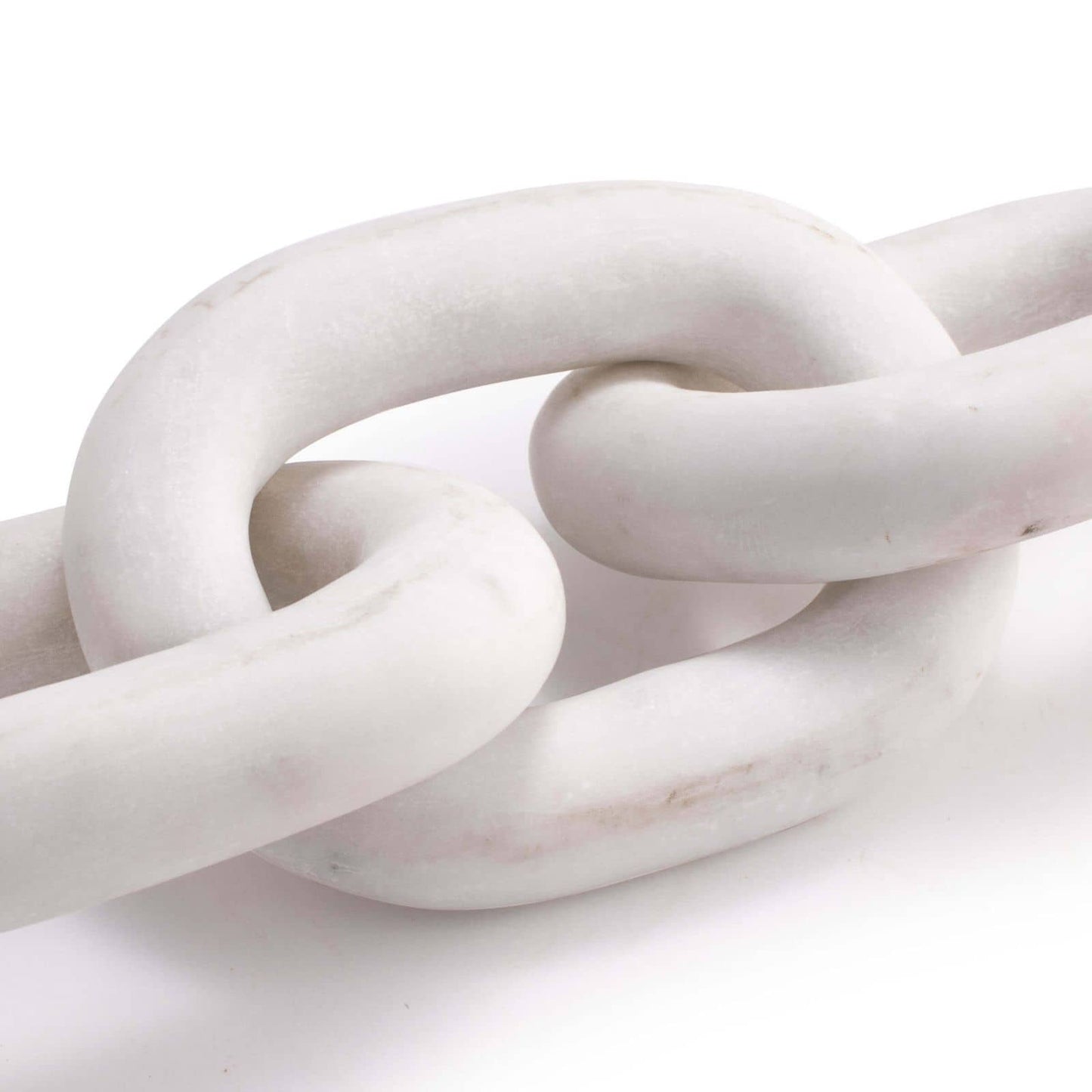 Atlas Marble Chain in White by Regina Andrew
