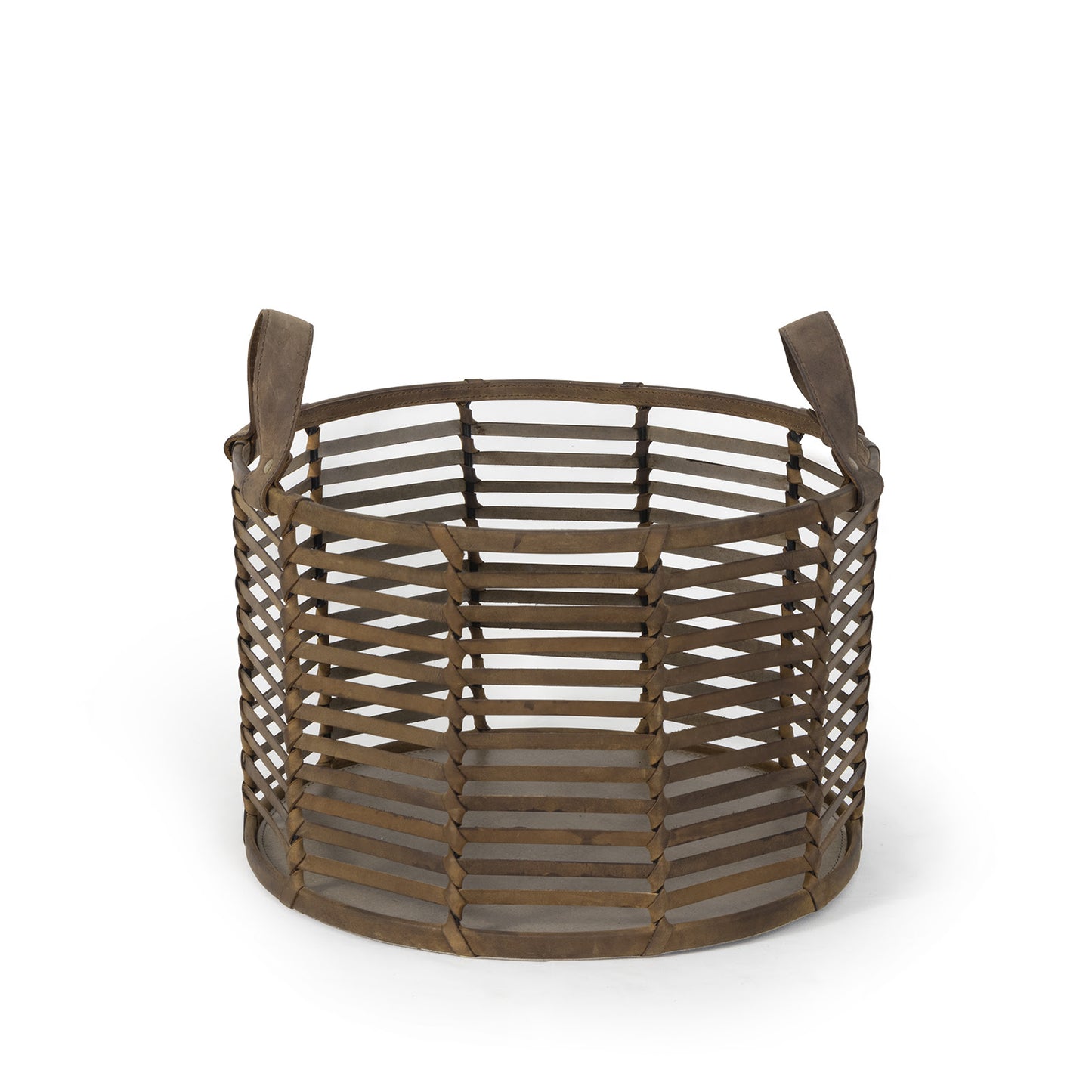 Finn Leather Basket Small by Regina Andrew