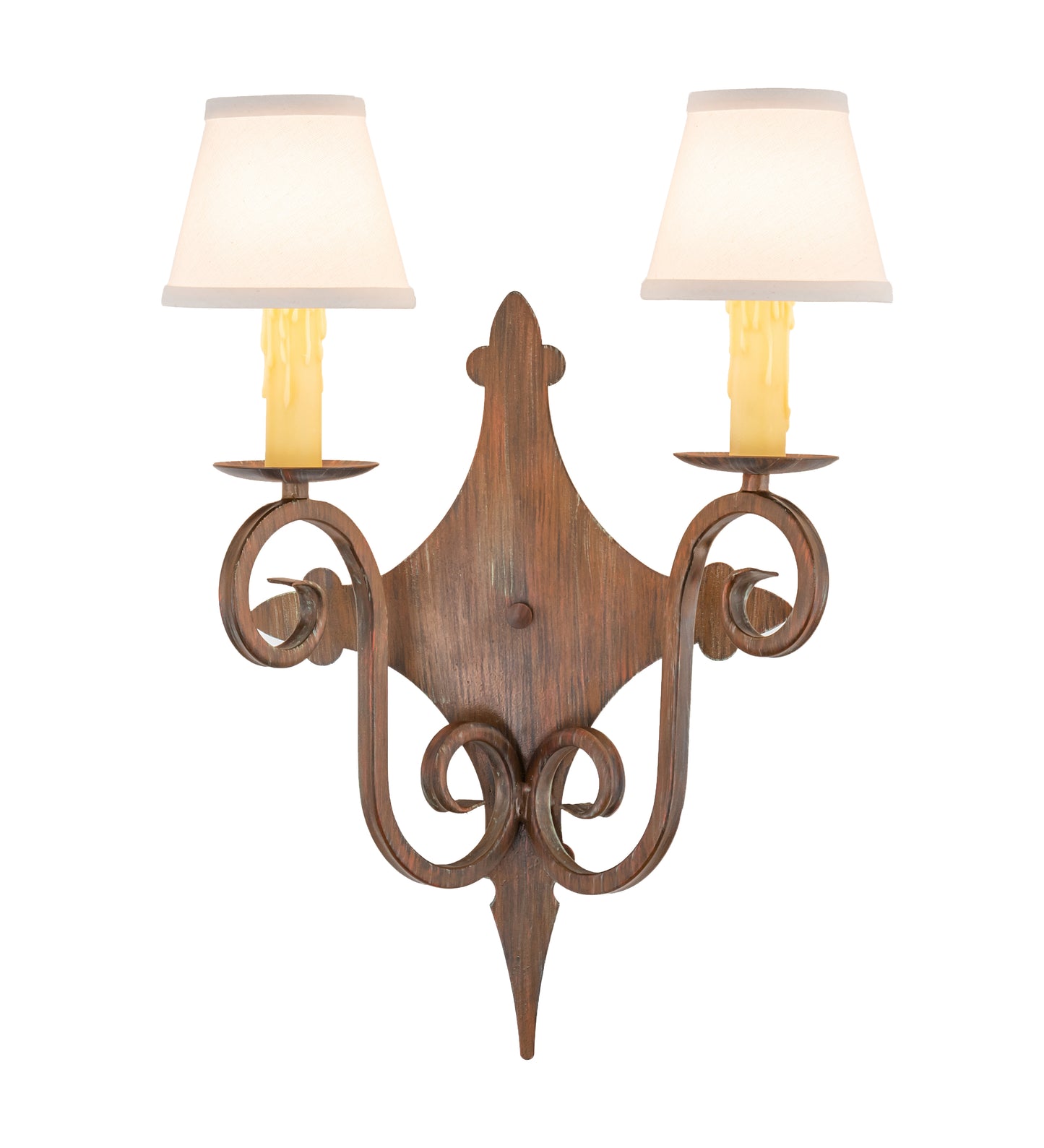 2nd Avenue 15" Angelique 2-Light Wall Sconce