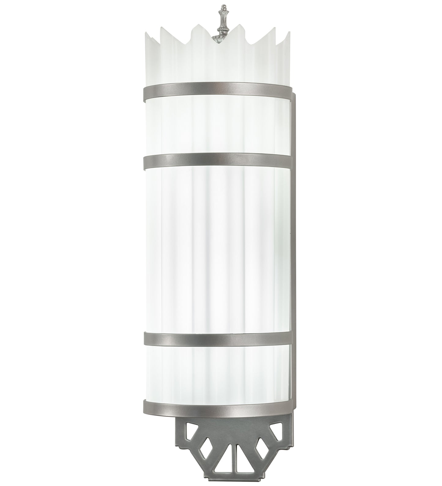 2nd Avenue 6" Lagoon Deco Wall Sconce
