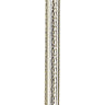 Framburg Princessa 1 - Light Polished Silver Pendant Light 2046 PS