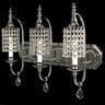 Framburg Princessa 3 - Light Polished Silver Wall Sconce 2049 PS