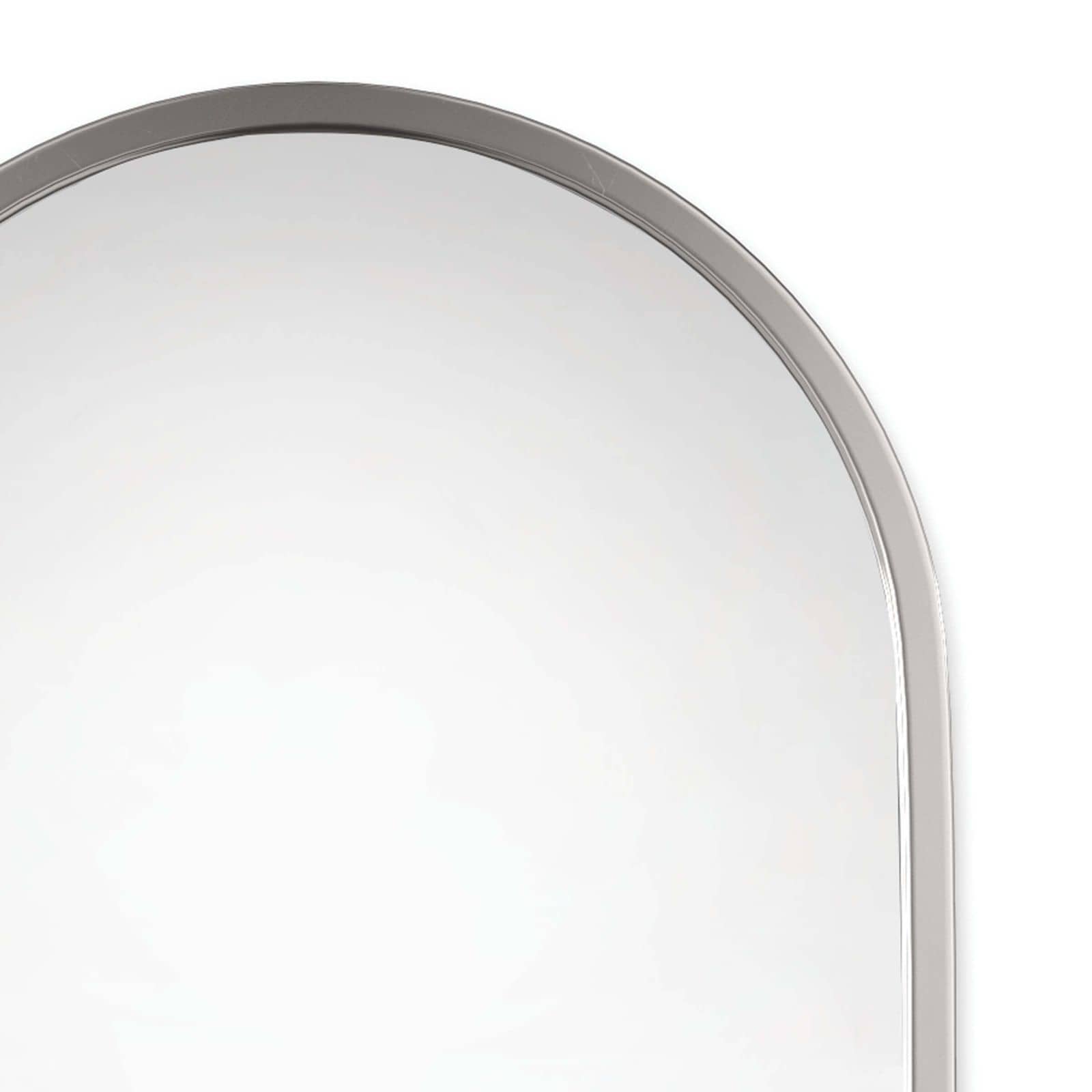Canal Mirror in Polished Nickel by Regina Andrew