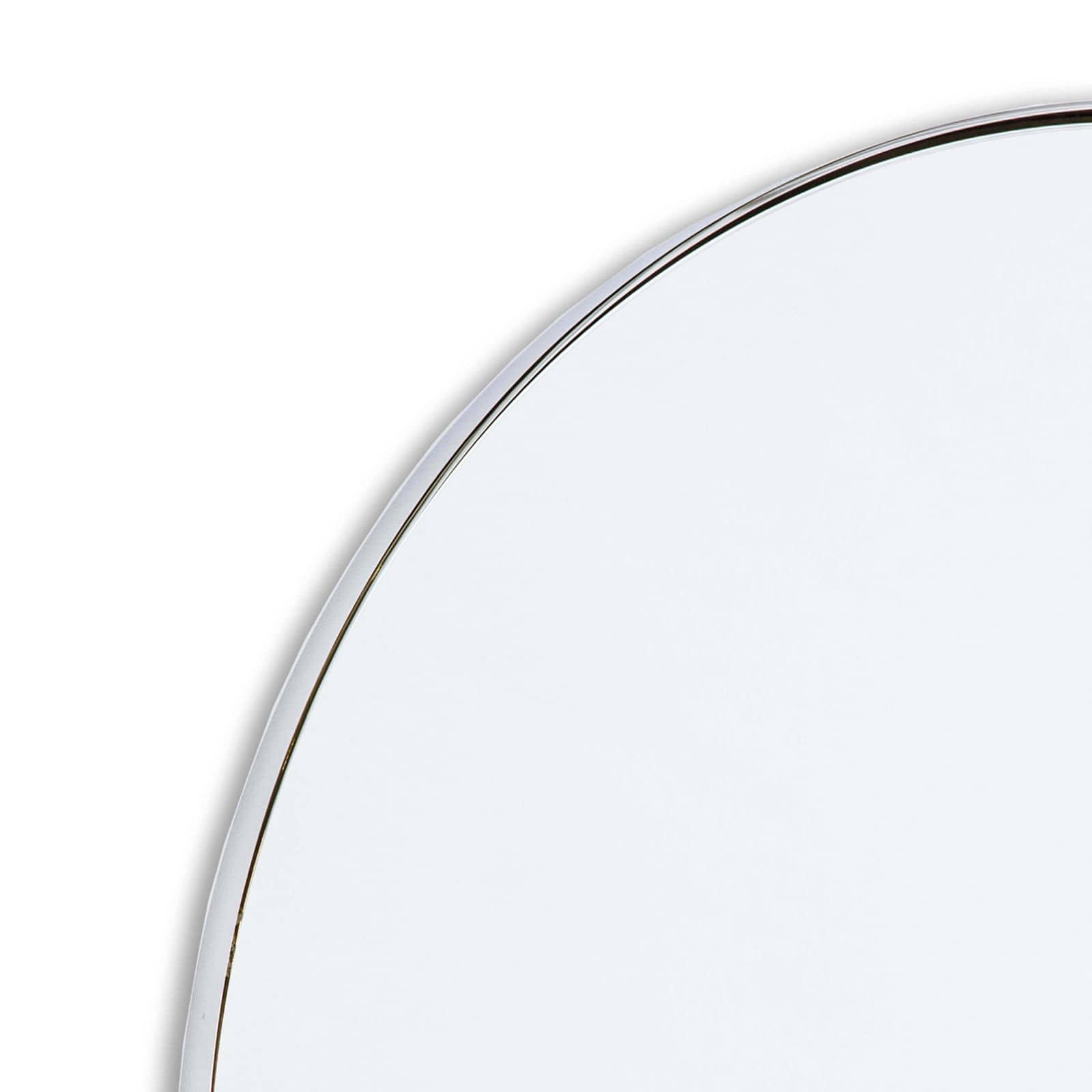 Rowen Mirror in Polished Nickel by Regina Andrew