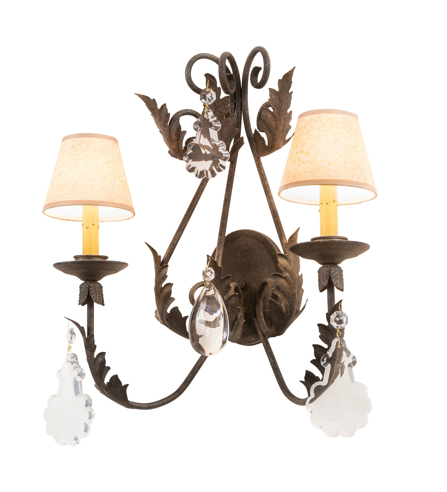 2nd Avenue 18" French Elegance 2-Light Wall Sconce