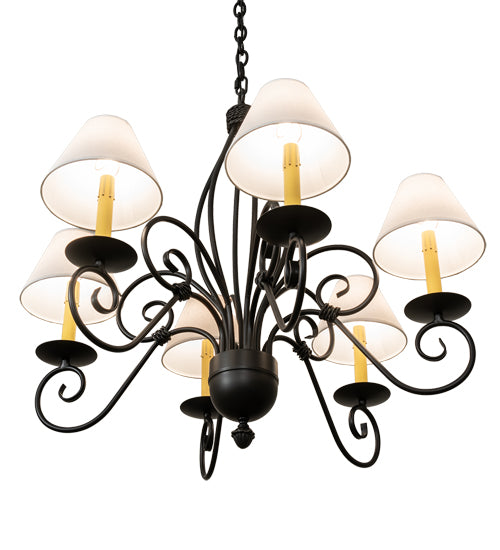 2nd Avenue 32" Squire 6-Light Chandelier