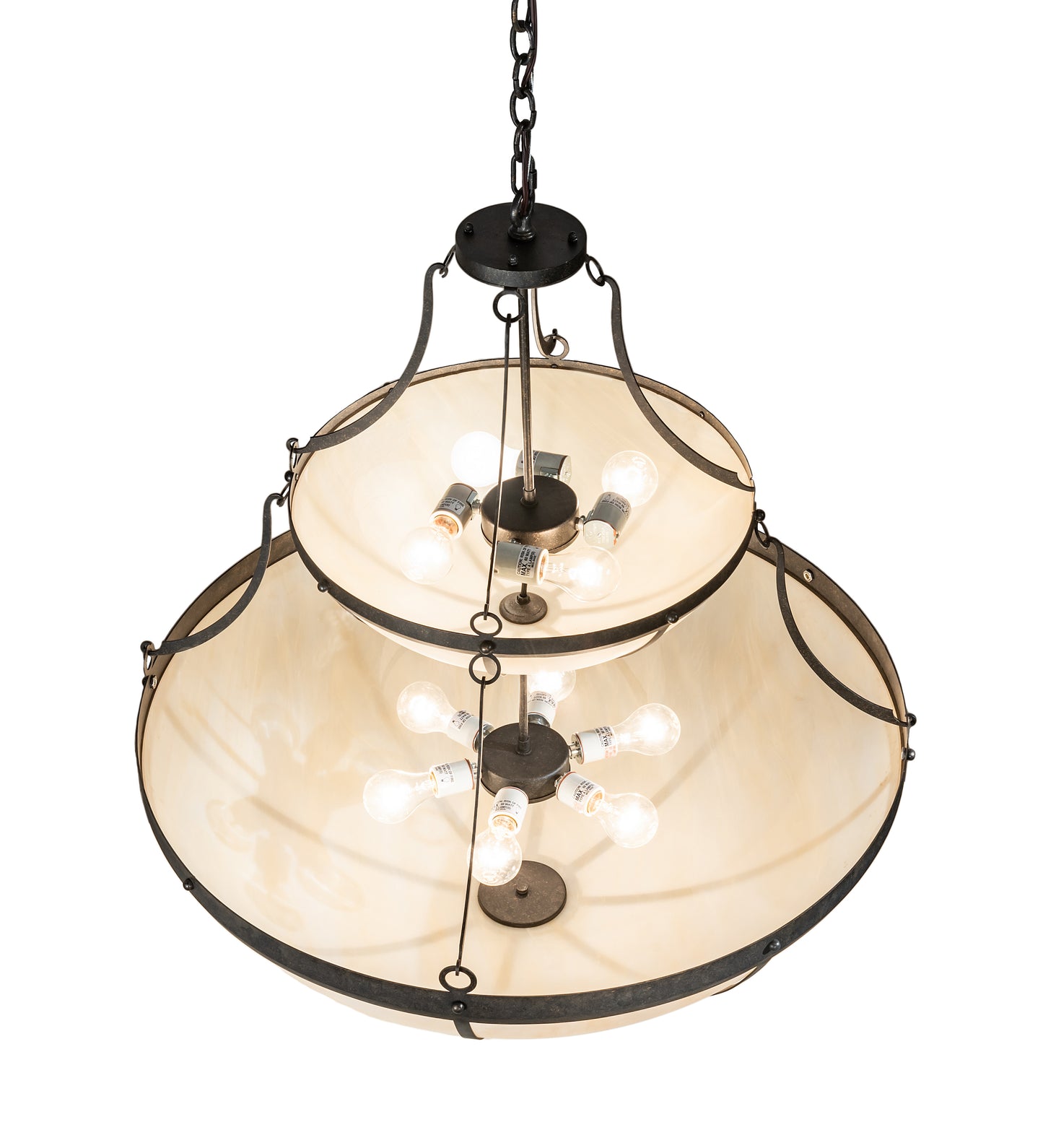 2nd Avenue 35" Carousel Two Tier Pendant