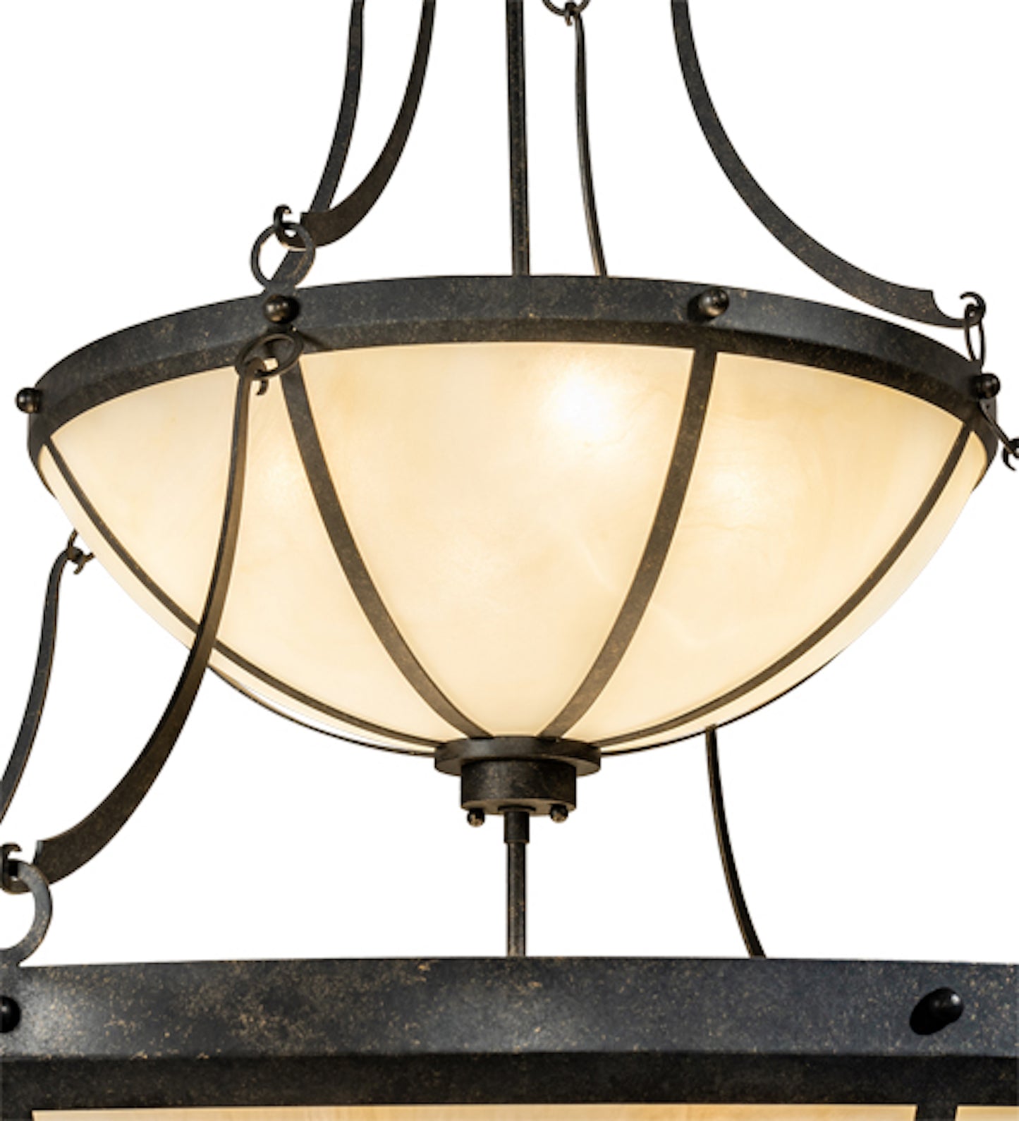 2nd Avenue 35" Carousel Two Tier Pendant
