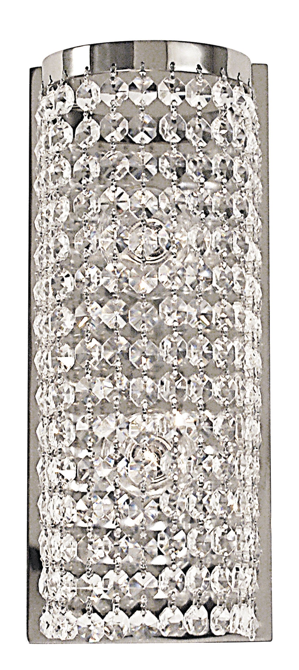 Framburg 2-Light Polished Silver Princessa Sconce