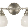 Framburg Sheraton 2 - Light Brushed Nickel Wall Sconce 2428 BN