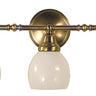 Framburg Sheraton 3 - Light Antique Brass Wall Sconce 2429 AB