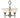 Framburg Taylor 3 - Light Antique Brass with White Marble Glass Shade Mini Chandelier 2438 AB/WH