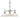 Framburg Taylor 3 - Light Brushed Nickel with White Marble Glass Shade Dinette Chandelier 2439 BN/WH