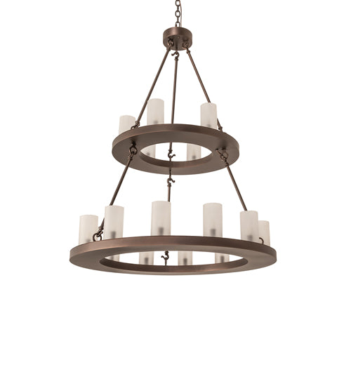 2nd Avenue 36" Loxley 18-Light Two Tier Chandelier