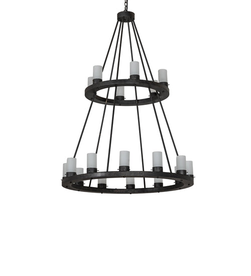 2nd Avenue 42" Loxley 18-Light Two Tier Chandelier