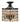 Framburg Naomi 4 - Light Mahogany Bronze Flush Mount 2482 MB