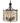 Framburg Naomi 5 - Light Mahogany Bronze Dining Chandelier 2485 MB