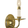 Framburg Jamestown 1 - Light Polished Brass Wall Sconce 2521 PB