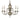 Framburg Jamestown 5 - Light Satin Pewter Dining Chandelier 2525 SP