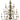 Framburg Jamestown 15 - Light Antique Brass Foyer Chandelier 2527 AB