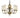 Framburg Jamestown 5 - Light Antique Brass Dining Chandelier 2545 AB