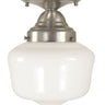 Framburg Taylor 1 - Light Brushed Nickel Flush Mount 2551 BN