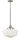 Framburg Taylor 1 - Light Brushed Nickel Pendant Light 2559 BN