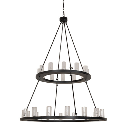 2nd Avenue 60" Loxley 28-Light Two Tier Chandelier