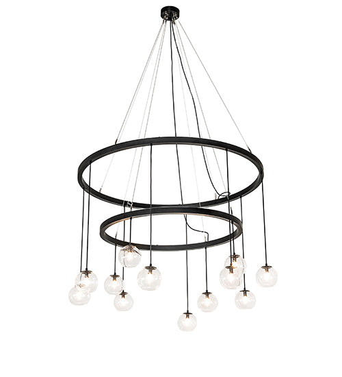 2nd Avenue 59" Bola 12-Light Two Tier Chandelier