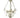 Framburg Carcassonne 3 - Light Brushed Nickel Pendant Light 2915 BN