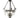 Framburg Carcassonne 3 - Light Matte Black Foyer Chandelier 2917 MBLACK