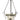 Framburg Carcassonne 3 - Light Mahogany Bronze Foyer Chandelier 2919 MB