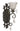 Framburg Liebestraum 1 - Light Mahogany Bronze Wall Sconce 2961 MB