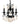 Framburg Liebestraum 4 - Light Matte Black Mini Chandelier 2974 MBLACK