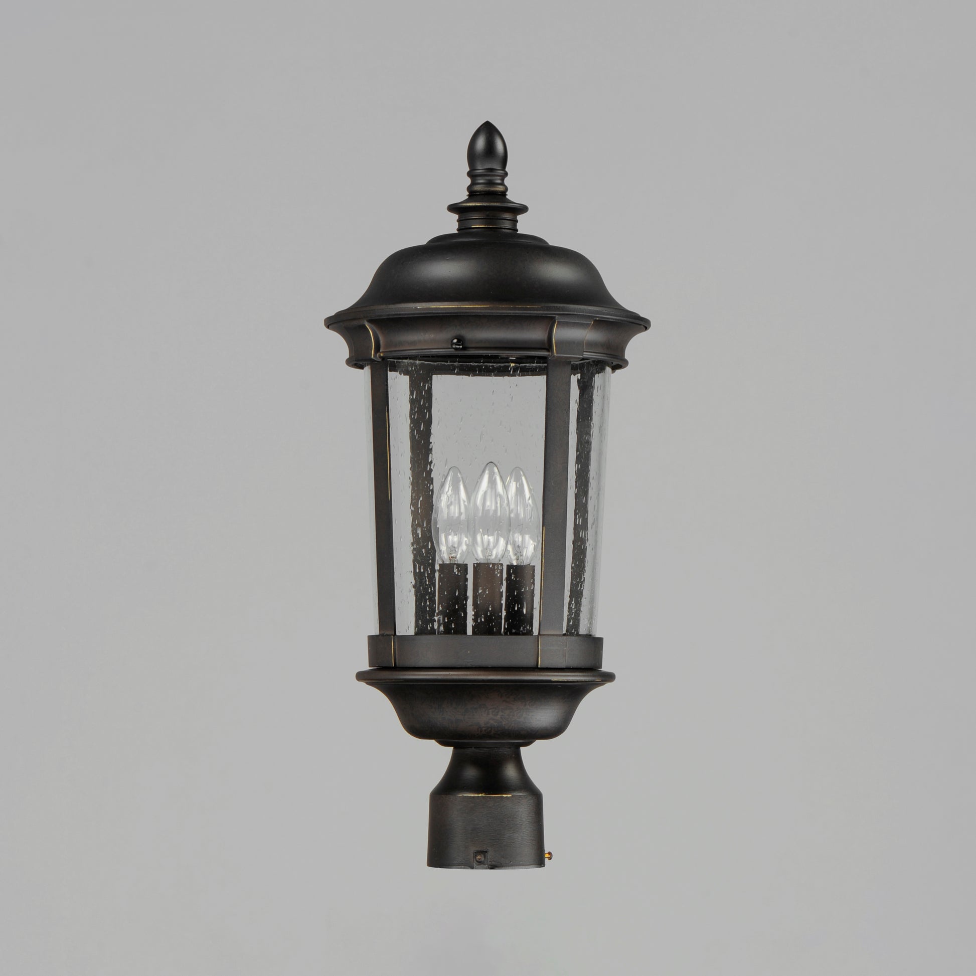 Maxim Dover Cast 3-Light Outdoor Pole/Post Lantern