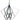 Framburg Zoe 10 - Light Polished Nickel with Matte Black Accents Foyer Chandelier 3023 PN/MBLACK