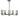 Framburg Lexi 5 - Light Polished Nickel Dining Chandelier 3065 PN