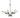 Framburg Quasar 6 - Light Polished Nickel Dining Chandelier 3076 PN
