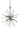 Framburg Supernova 10 - Light Polished Nickel Foyer Chandelier 3088 PN