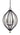 Framburg Dewdrop 5 - Light Mahogany Bronze Dining Chandelier 4345 MB