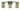 Framburg Naomi 3 - Light Brushed Nickel Wall Sconce 4363 BN