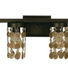 Framburg Naomi 4 - Light Mahogany Bronze Wall Sconce 4364 MB