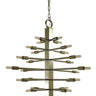Framburg Simone 28 - Light Polished Nickel Foyer Chandelier 4408 PN