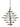Framburg Simone 28 - Light Polished Nickel Foyer Chandelier 4408 PN