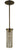 Framburg Hammersmith 1 - Light Antique Brass with Clear Glass Pendant Light 4432 AB/C