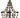 Framburg Naomi 4 - Light Brushed Nickel Mini Chandelier 4484 BN