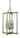 Framburg Lexington 4 - Light Polished Nickel Mini Chandelier 4604 PN
