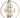 Framburg Constell 16 - Light Satin Brass with Satin White Foyer Chandelier 4656 SB/SW