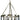 Framburg Pantheon 6 - Light Polished Nickel with Matte Black Dining Chandelier 4668 PN/MBLACK
