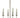 Framburg Chandler 4 - Light Polished Nickel Mini Chandelier 4694 PN
